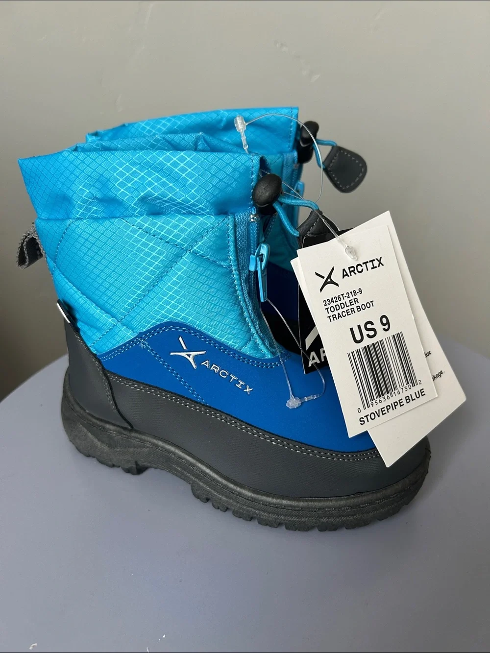Arctix Toddler Stovepipe Blue Winter Snow Tracer Boots Sz 9